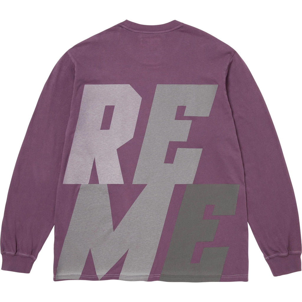 SUPREME REFLECTIVE LONGSLEEVE TOP
