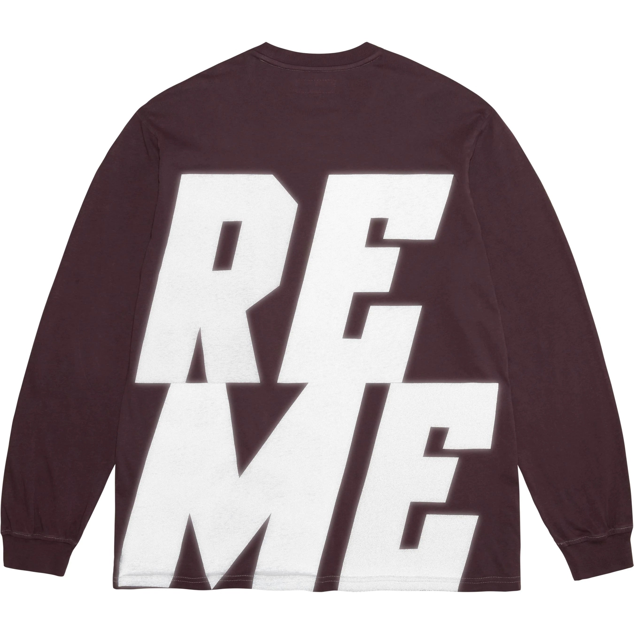 SUPREME REFLECTIVE LONGSLEEVE TOP