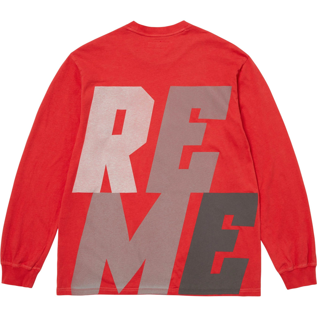 SUPREME REFLECTIVE LONGSLEEVE TOP