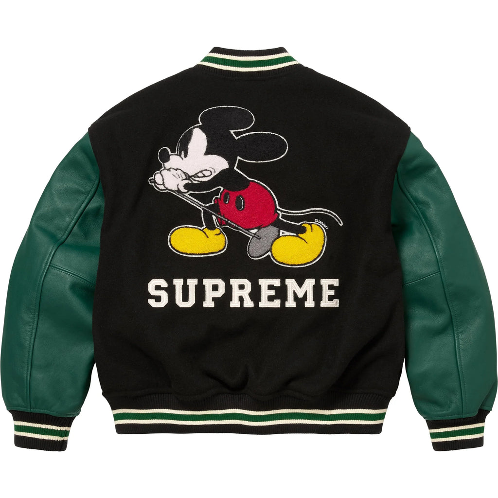 SUPREME®/NUMBER (N)INE®/MICKEY MOUSE VARSITY JACKET