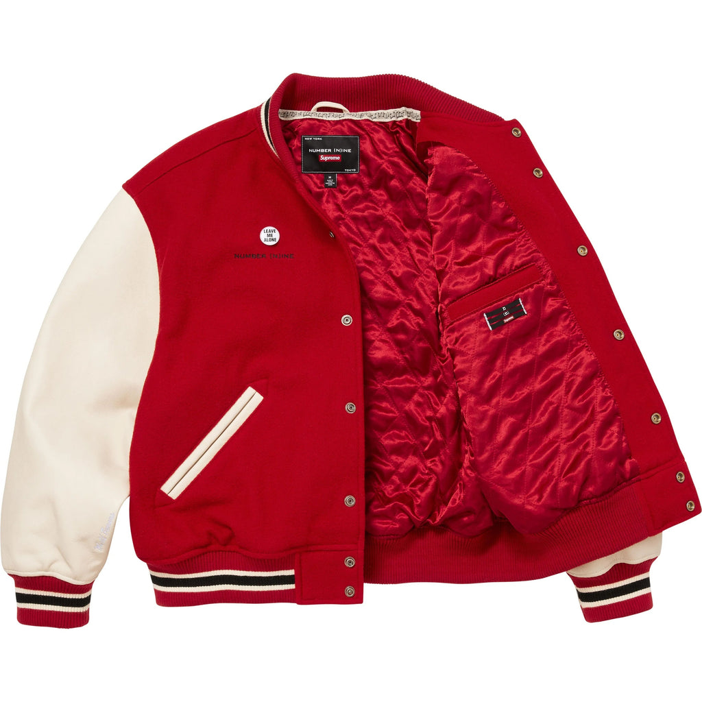 SUPREME®/NUMBER (N)INE®/MICKEY MOUSE VARSITY JACKET