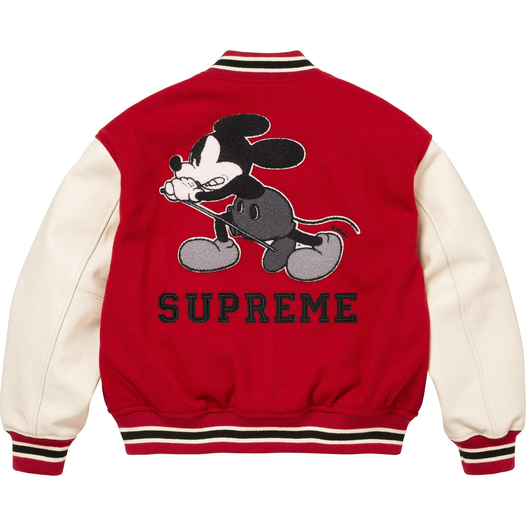SUPREME®/NUMBER (N)INE®/MICKEY MOUSE VARSITY JACKET