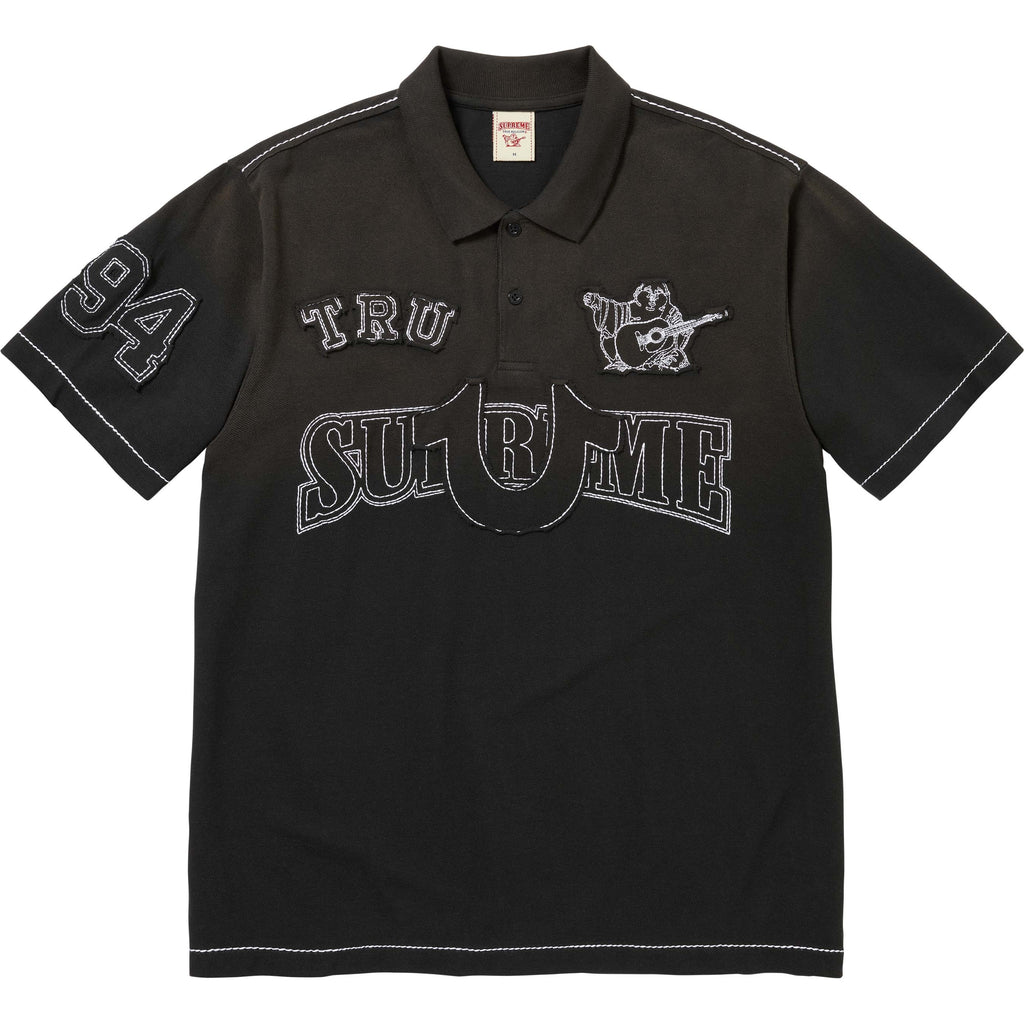 SUPREME X TRUE RELIGION APPLIQUÉ POLO