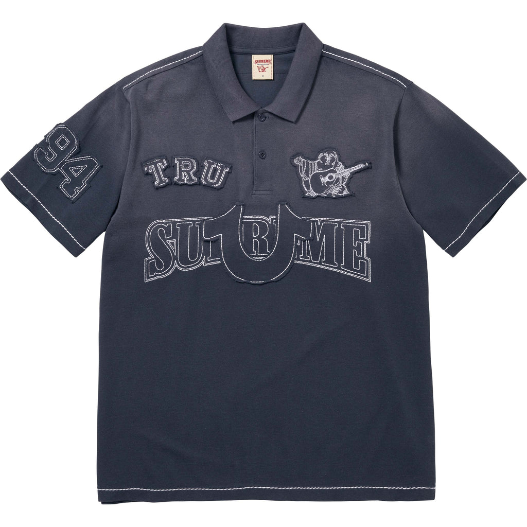 SUPREME X TRUE RELIGION APPLIQUÉ POLO
