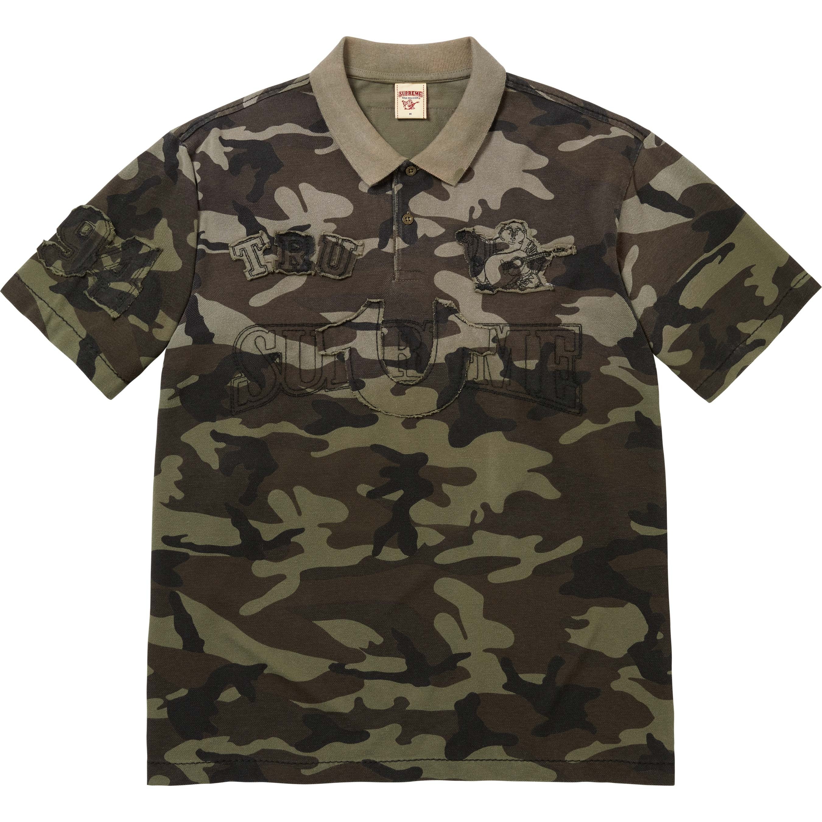 SUPREME X TRUE RELIGION APPLIQUÉ POLO