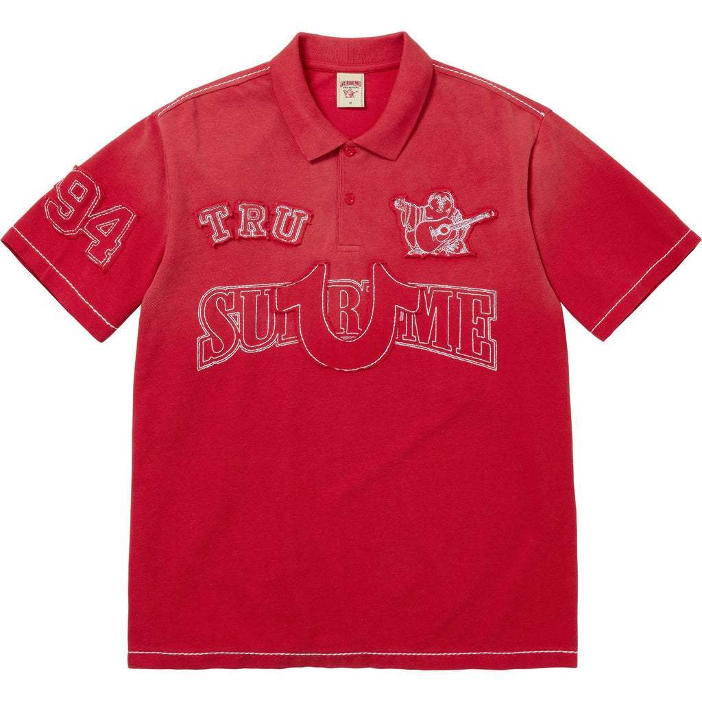 SUPREME X TRUE RELIGION APPLIQUÉ POLO