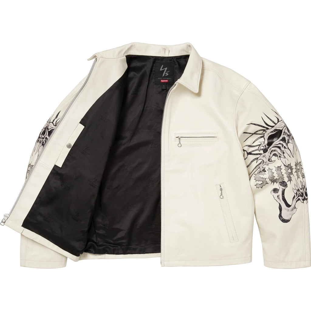 SUPREME®/Y’S LEATHER JACKET