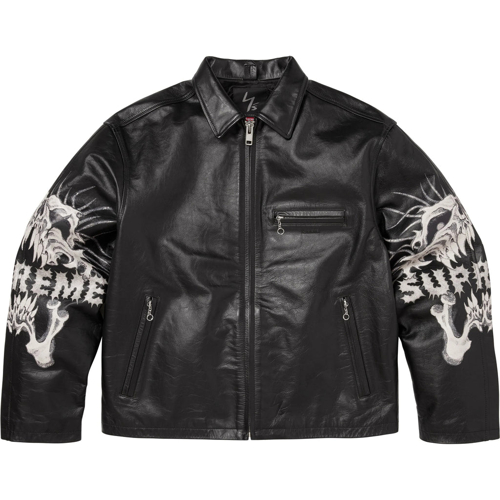 SUPREME®/Y’S LEATHER JACKET