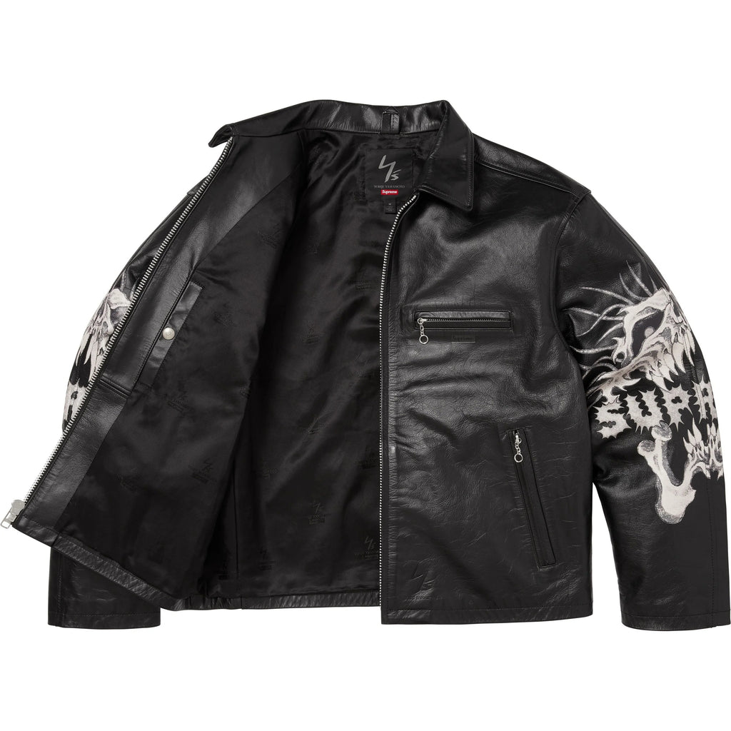 SUPREME®/Y’S LEATHER JACKET