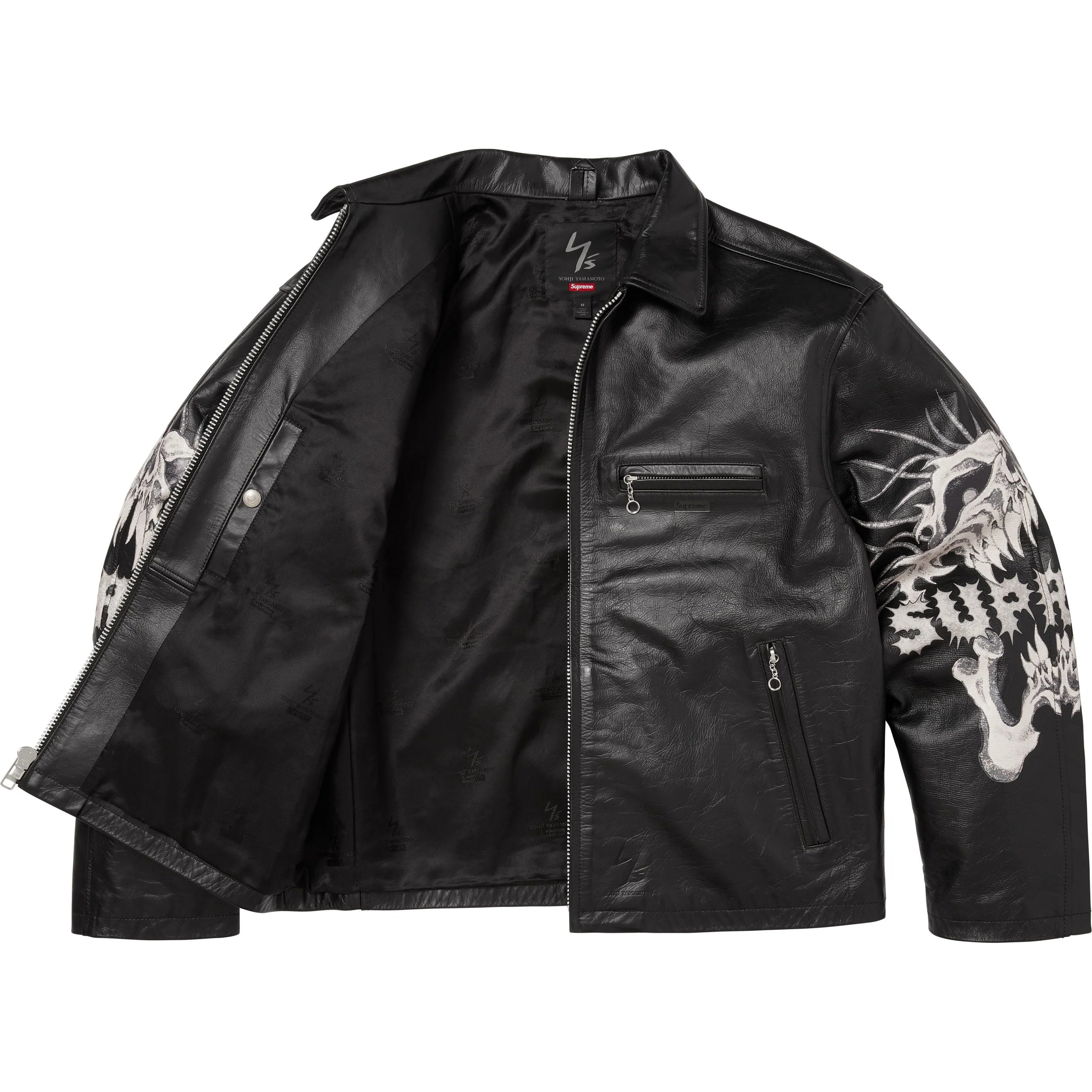 SUPREME®/Y’S LEATHER JACKET