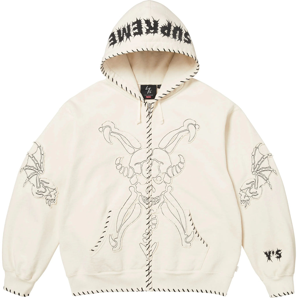 SUPREME/Y’S ZIP UP HOODED SWEATSHIRT
