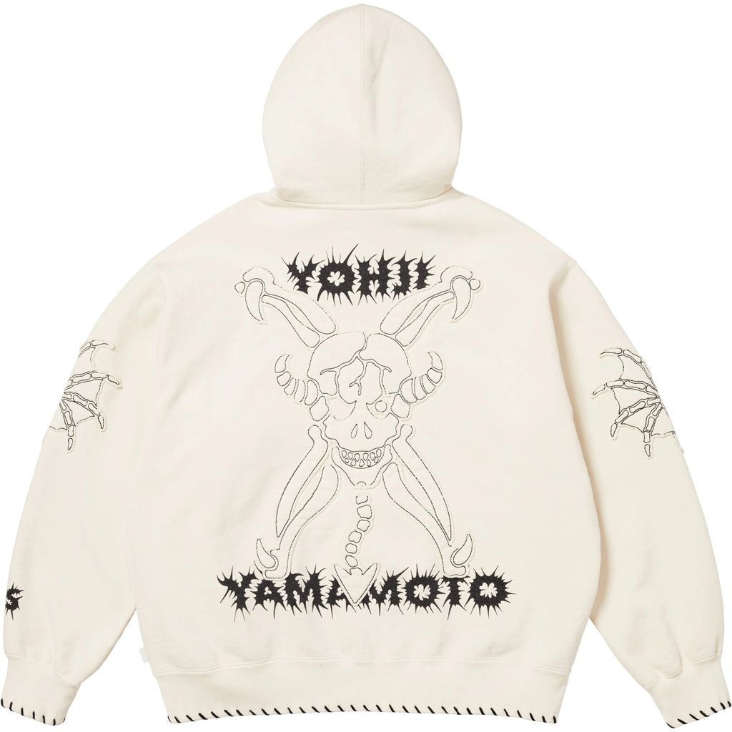 SUPREME/Y’S ZIP UP HOODED SWEATSHIRT