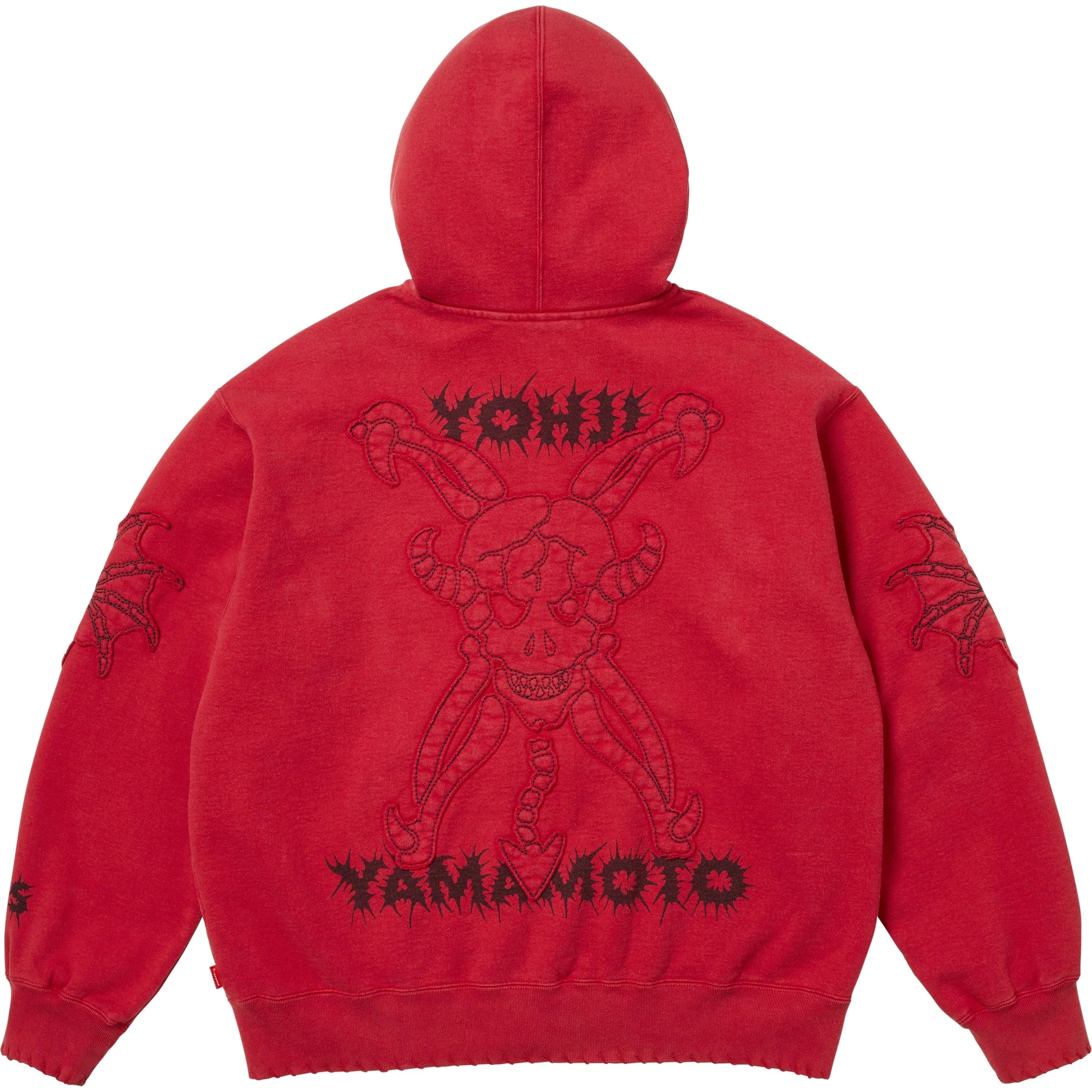 SUPREME/Y’S ZIP UP HOODED SWEATSHIRT