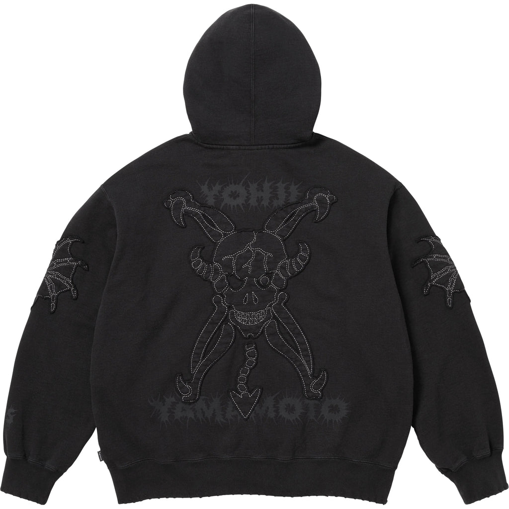 SUPREME/Y’S ZIP UP HOODED SWEATSHIRT