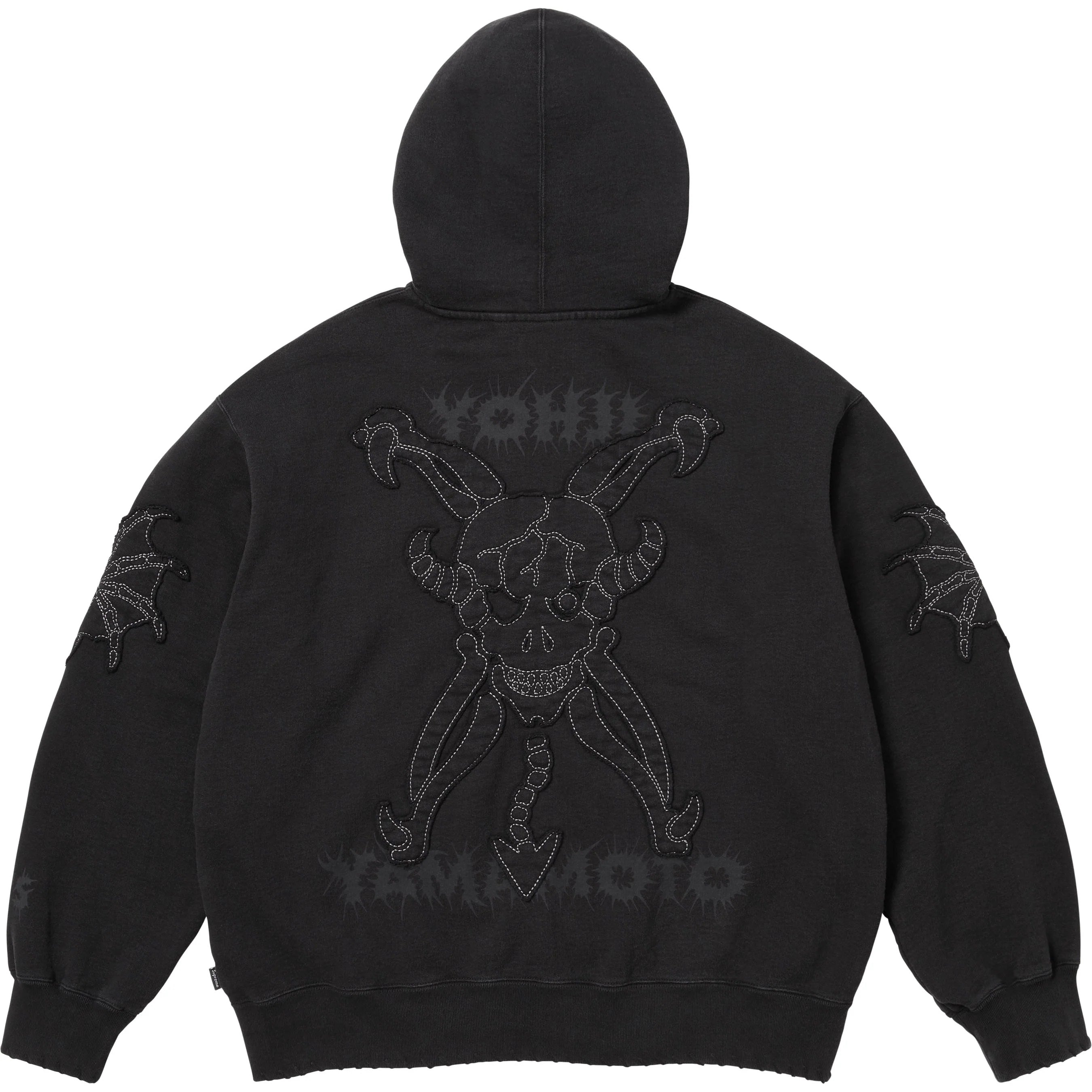 SUPREME/Y’S ZIP UP HOODED SWEATSHIRT