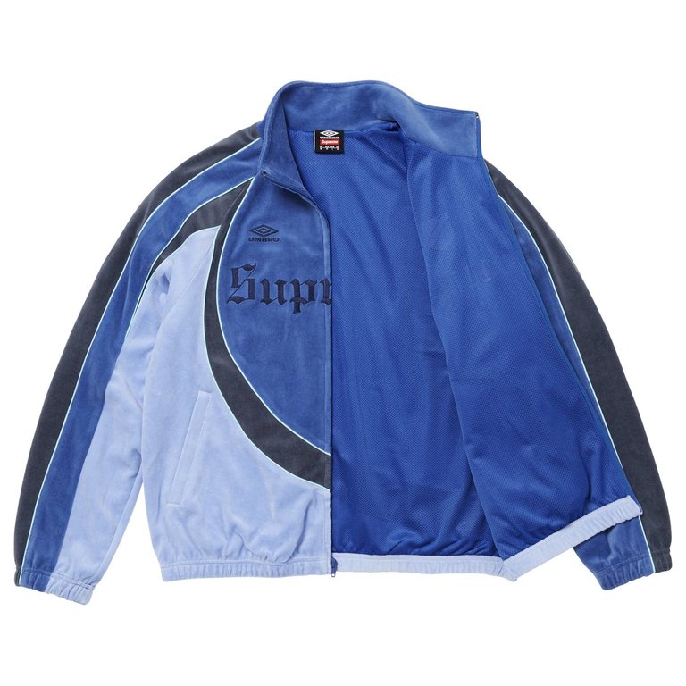 SUPREME®/UMBRO® VELOUR TRACK JACKET