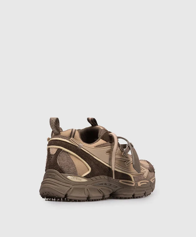 OFF-WHITE BE RIGHT BACK IN BROWN
