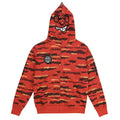 GLO GANG SAVEGE ZIP-HOODIE IN RED CAMO