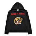 GUCCI TIGER HEAD ACCENT ‘BLIND FOR LOVE’ HOODIE