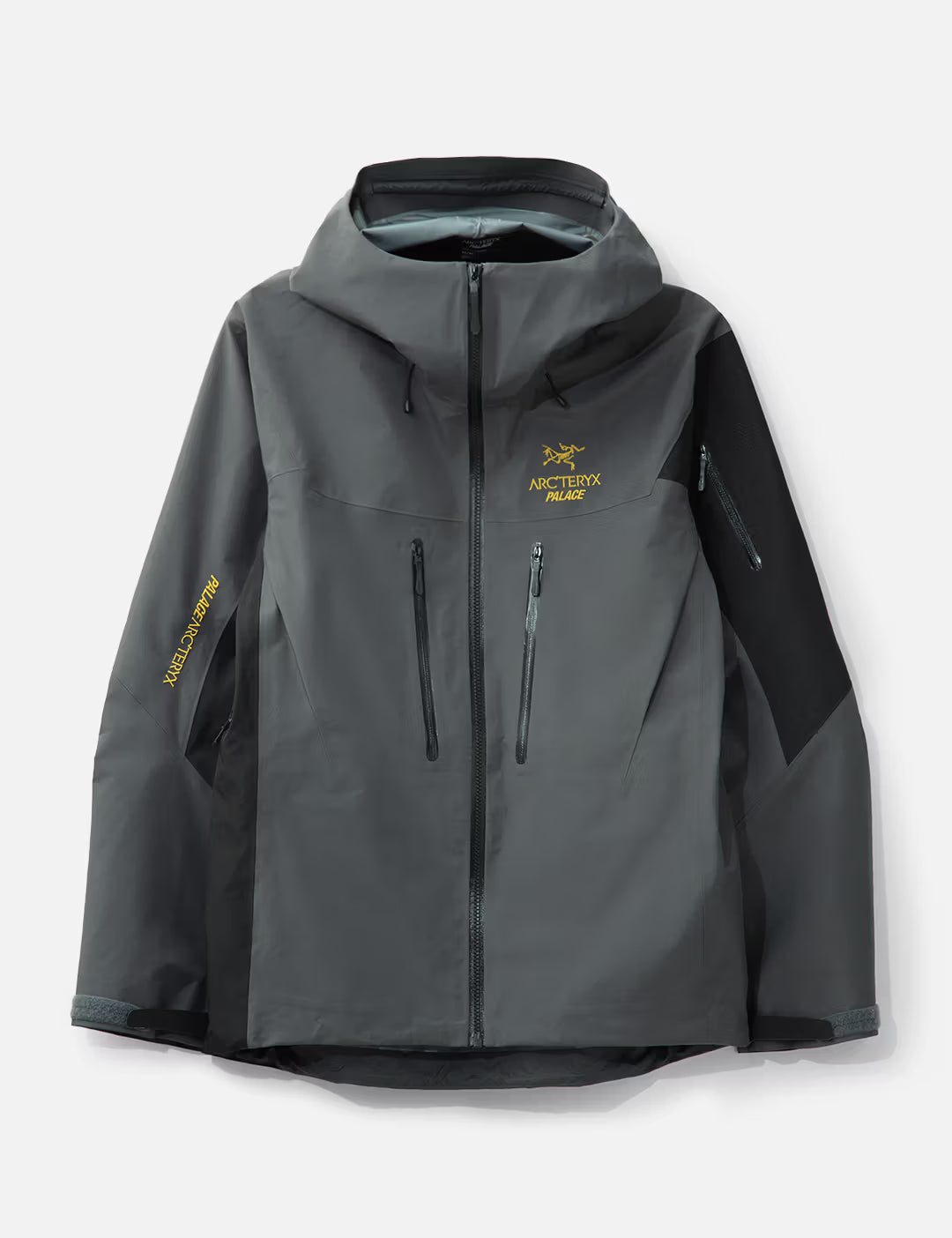 PALACE X ARC'TERYX ALPHA SV FW20 JACKET IN GREY