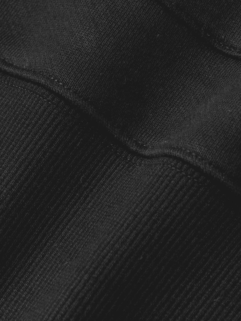 C.P. COMPANY SLIM-FIT LOGO-APPLIQUÉD COTTON-JERSEY HOODIE “BLACK”