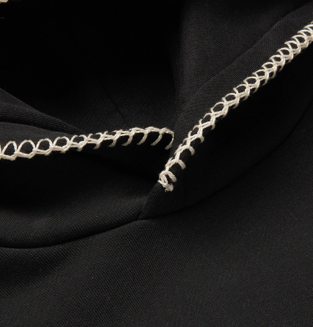AMIRI ETERNAL HAPPINESS OVERSIZED FIT HOODIE IN BLACK