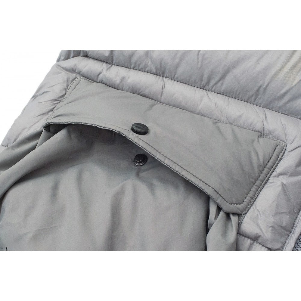 C.P. COMPANY D.D. SHELL DOWN GILET IN GREY