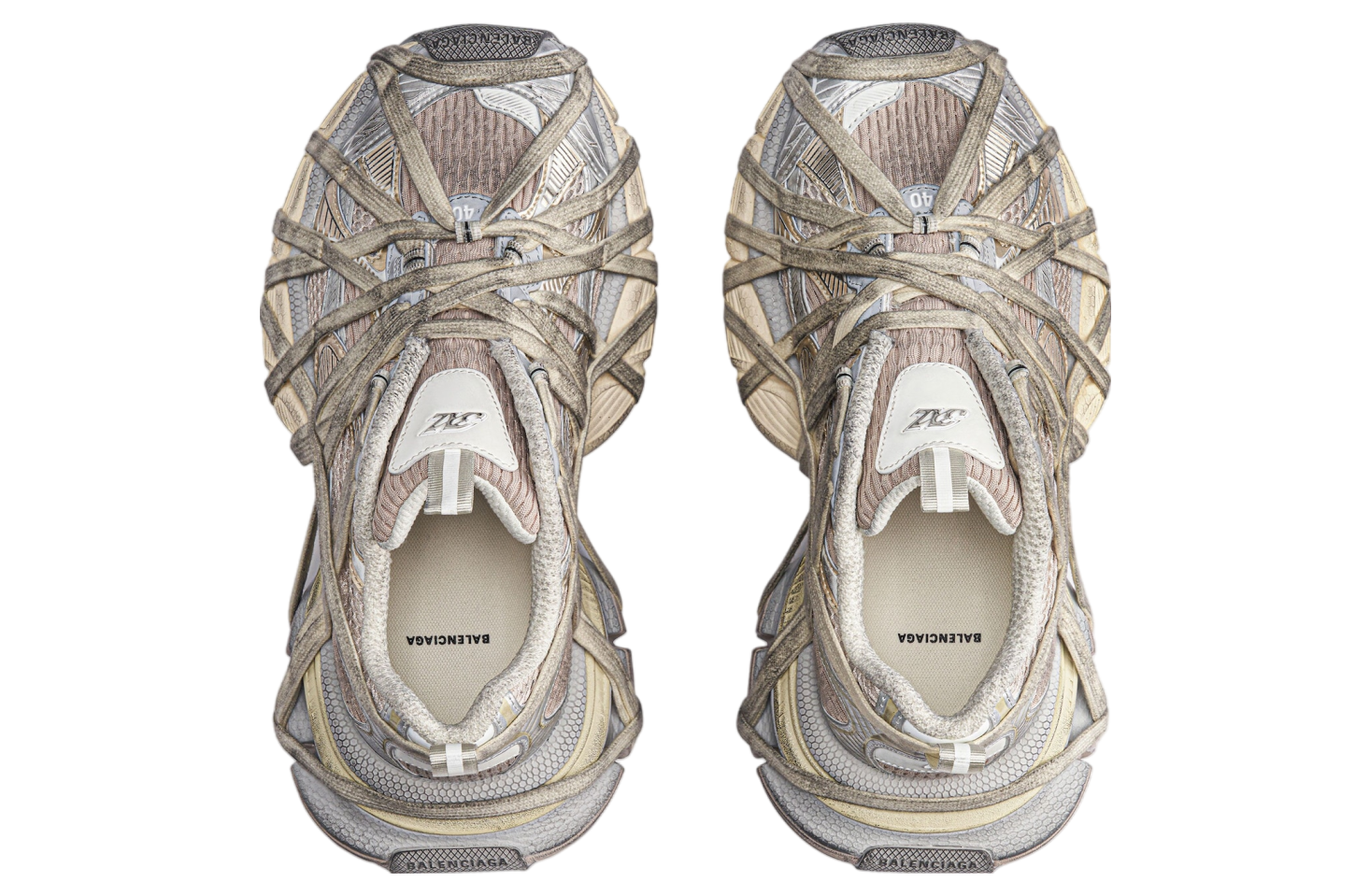 BALENCIAGA 3XL EXTREME LACE IN LIGHT BEIGE