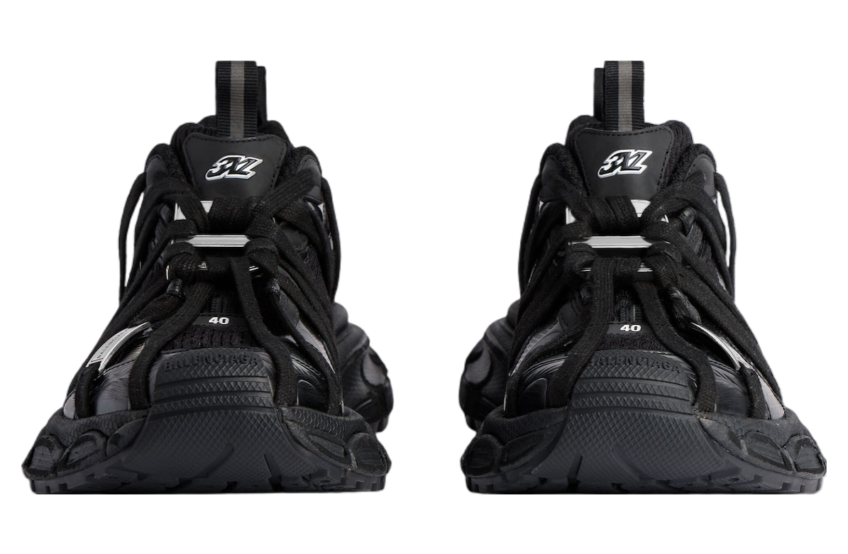 BALENCIAGA 3XL EXTREME LACES IN BLACK
