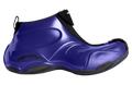 BALENCIAGA BASKETBALL SNEAKER IN METALLIC BLUE