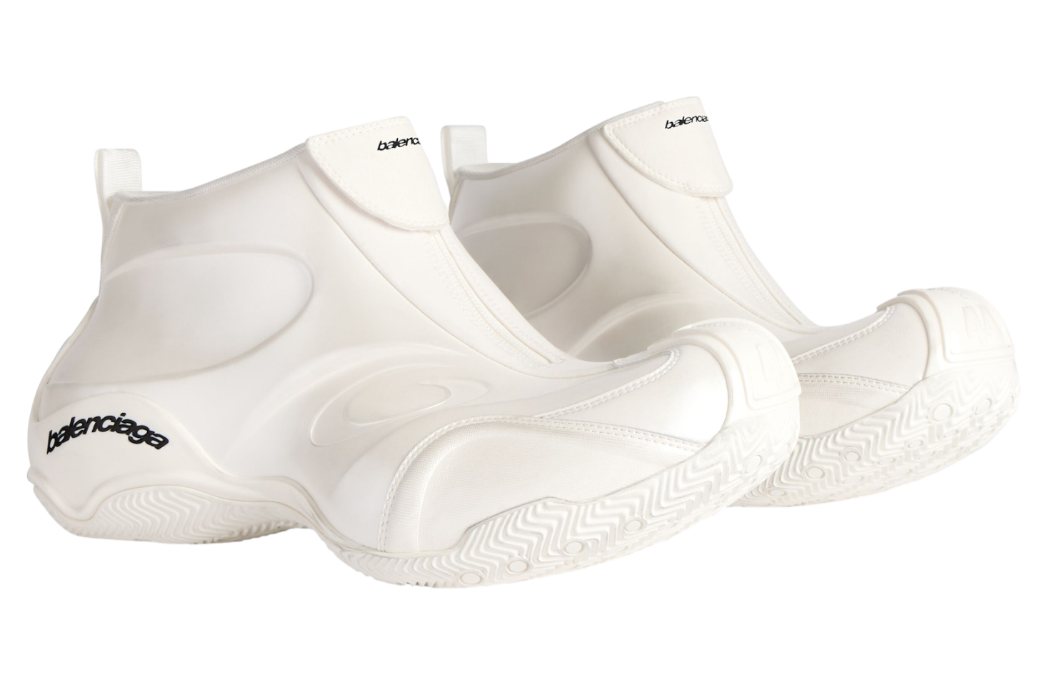 BALENCIAGA BASKETBALL SNEAKER IN WHITE