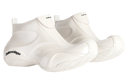 BALENCIAGA BASKETBALL SNEAKER IN WHITE