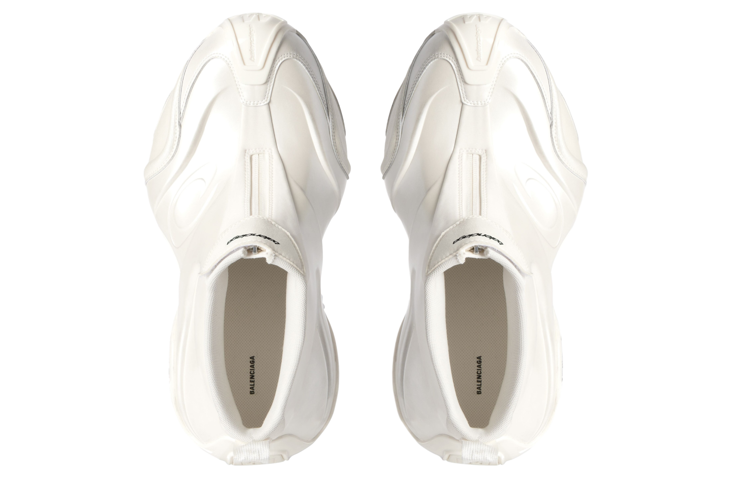 BALENCIAGA BASKETBALL SNEAKER IN WHITE