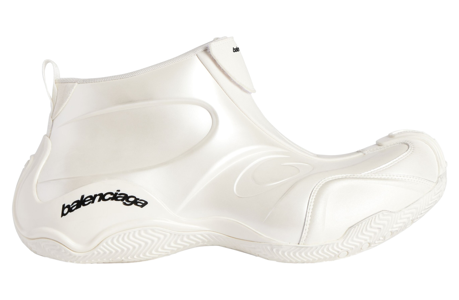 BALENCIAGA BASKETBALL SNEAKER IN WHITE