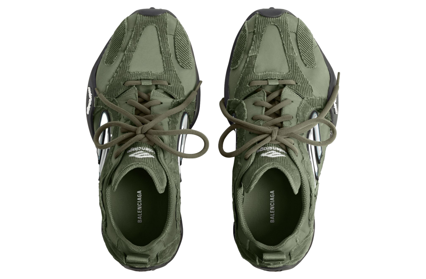 BALENCIAGA MONDAY ULTRA KHAKI / WHITE