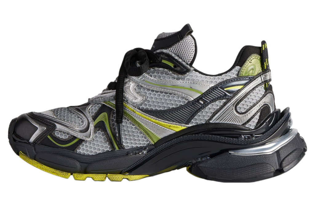 BALENCIAGA RUNNER 2.0 IN SILVER / VOLT