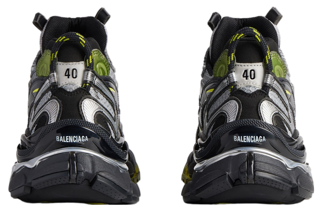BALENCIAGA RUNNER 2.0 IN SILVER / VOLT