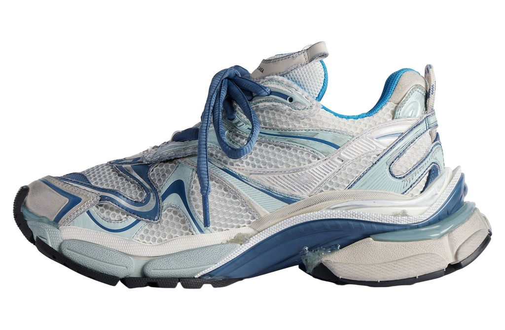 BALENCIAGA RUNNER 2.0 IN WHITE / BLUE