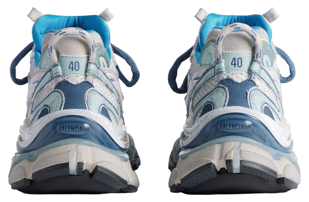 BALENCIAGA RUNNER 2.0 IN WHITE / BLUE