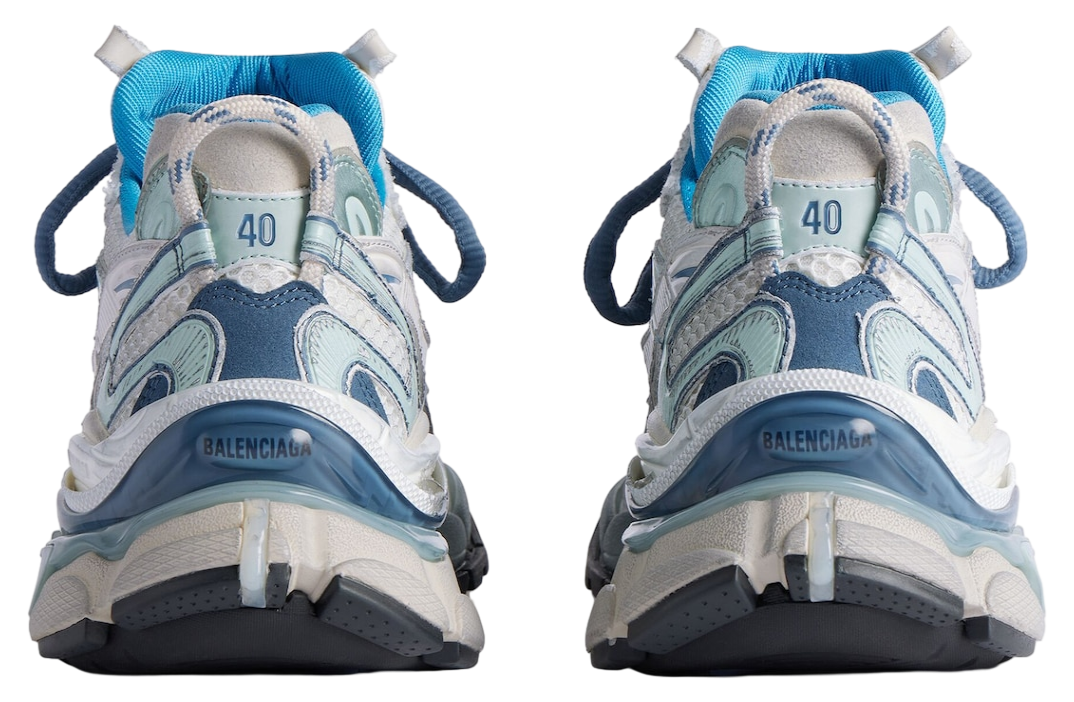 BALENCIAGA RUNNER 2.0 IN WHITE / BLUE