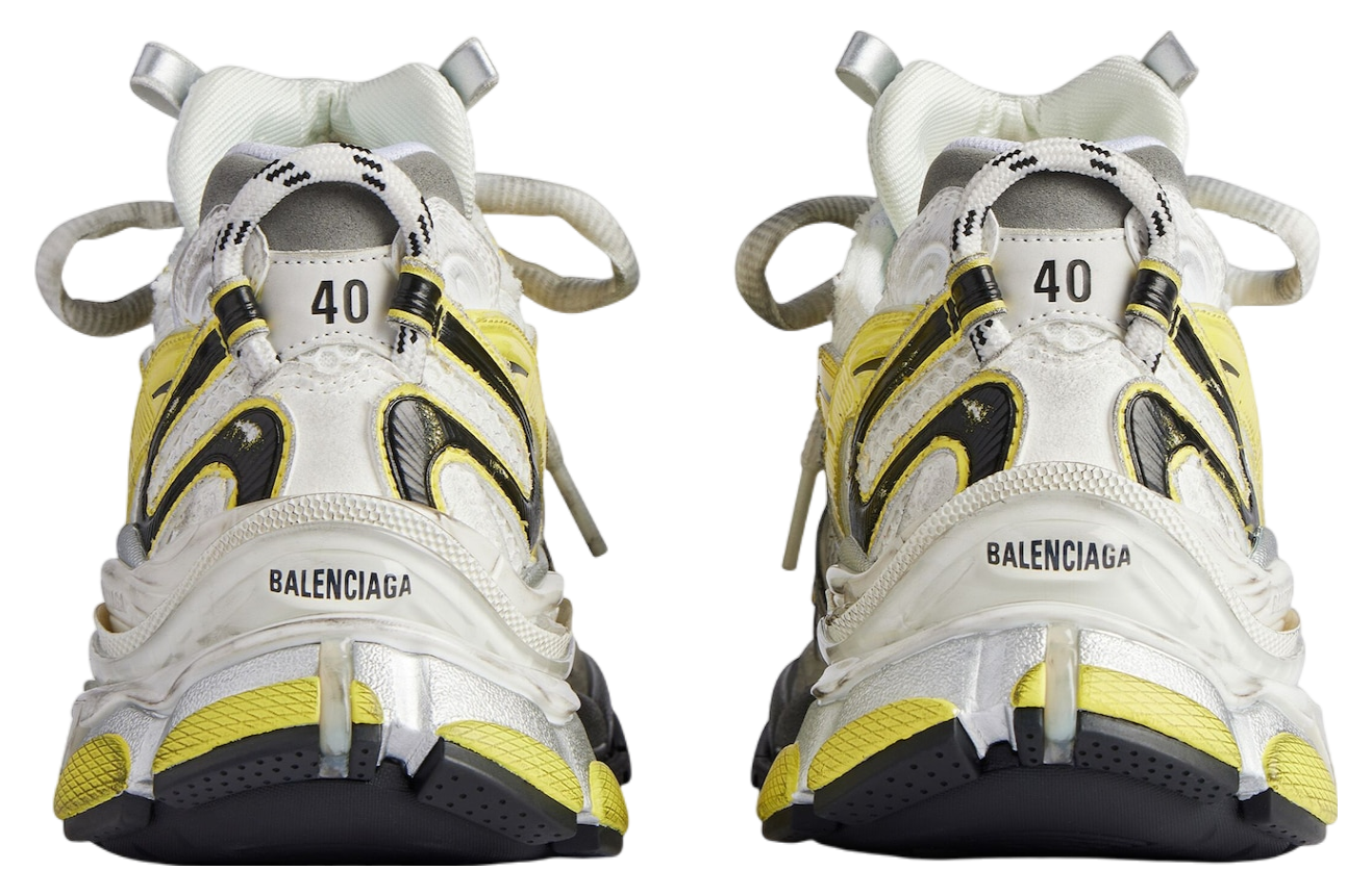 BALENCIAGA RUNNER 2.0 IN WHITE / YELLOW