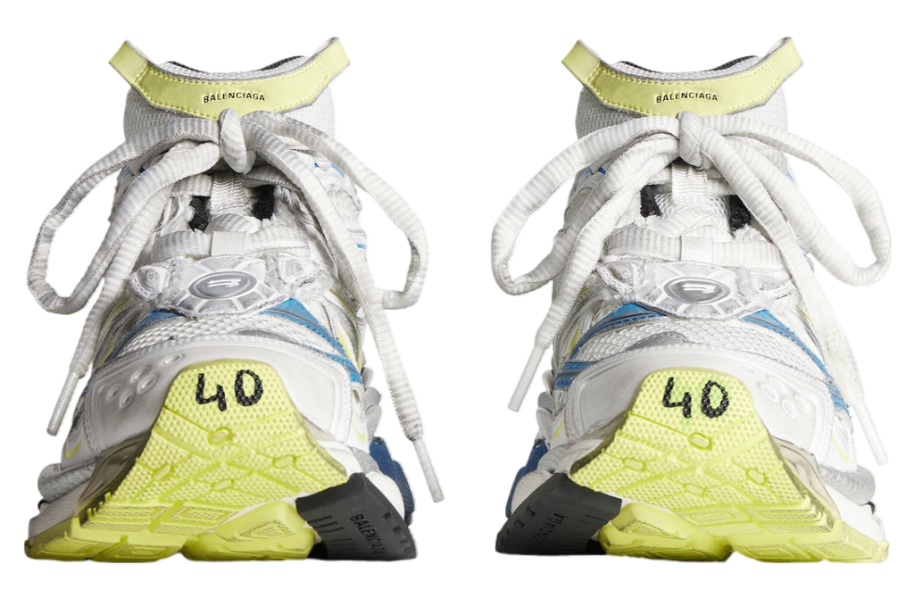BALENCIAGA RUNNER 2.0 IN WHITE / YELLOW / BLUE
