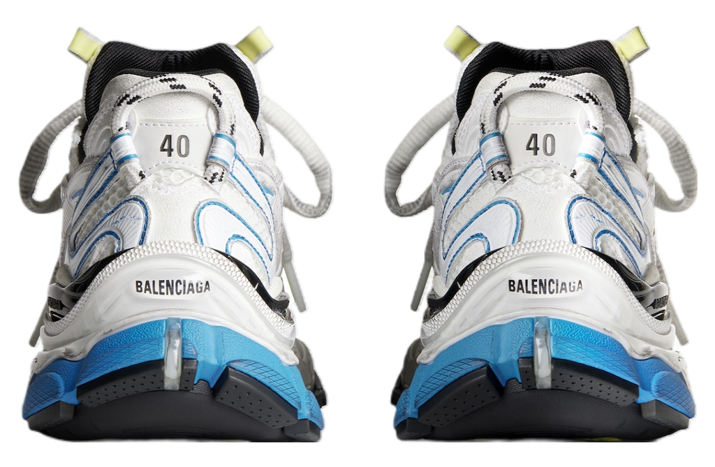 BALENCIAGA RUNNER 2.0 IN WHITE / YELLOW / BLUE