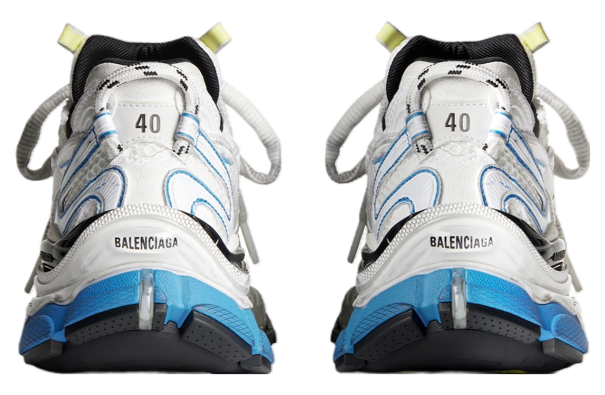BALENCIAGA RUNNER 2.0 IN WHITE / YELLOW / BLUE