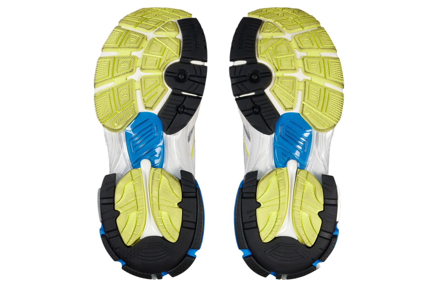 BALENCIAGA RUNNER 2.0 IN WHITE / YELLOW / BLUE