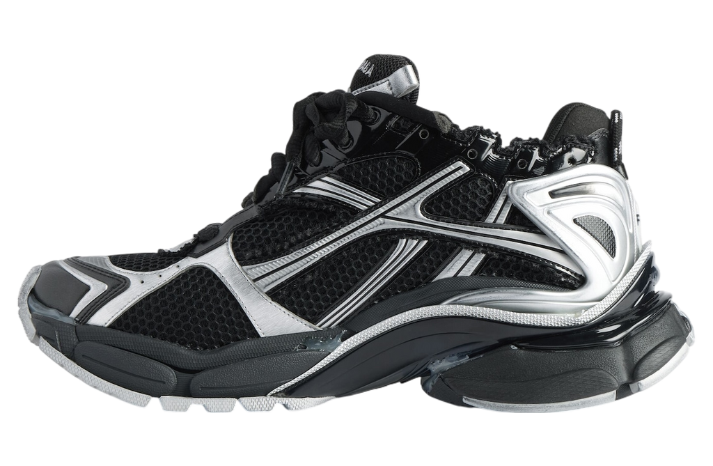 BALENCIAGA RUNNER IN BLACK / SILVER
