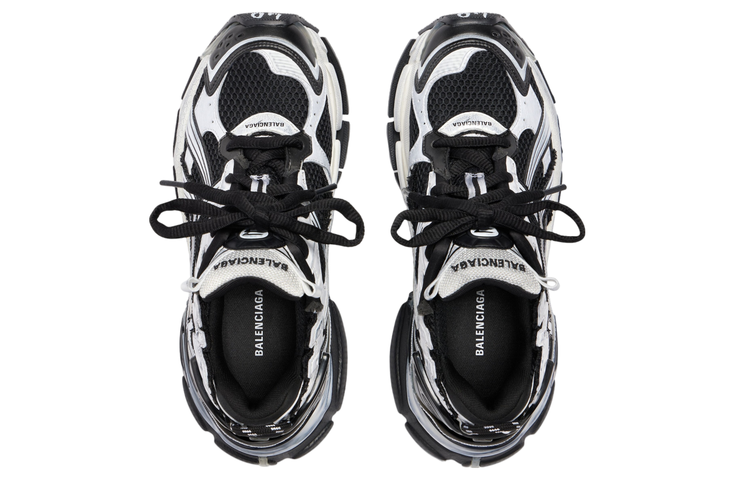 BALENCIAGA RUNNER IN BLACK / WHITE
