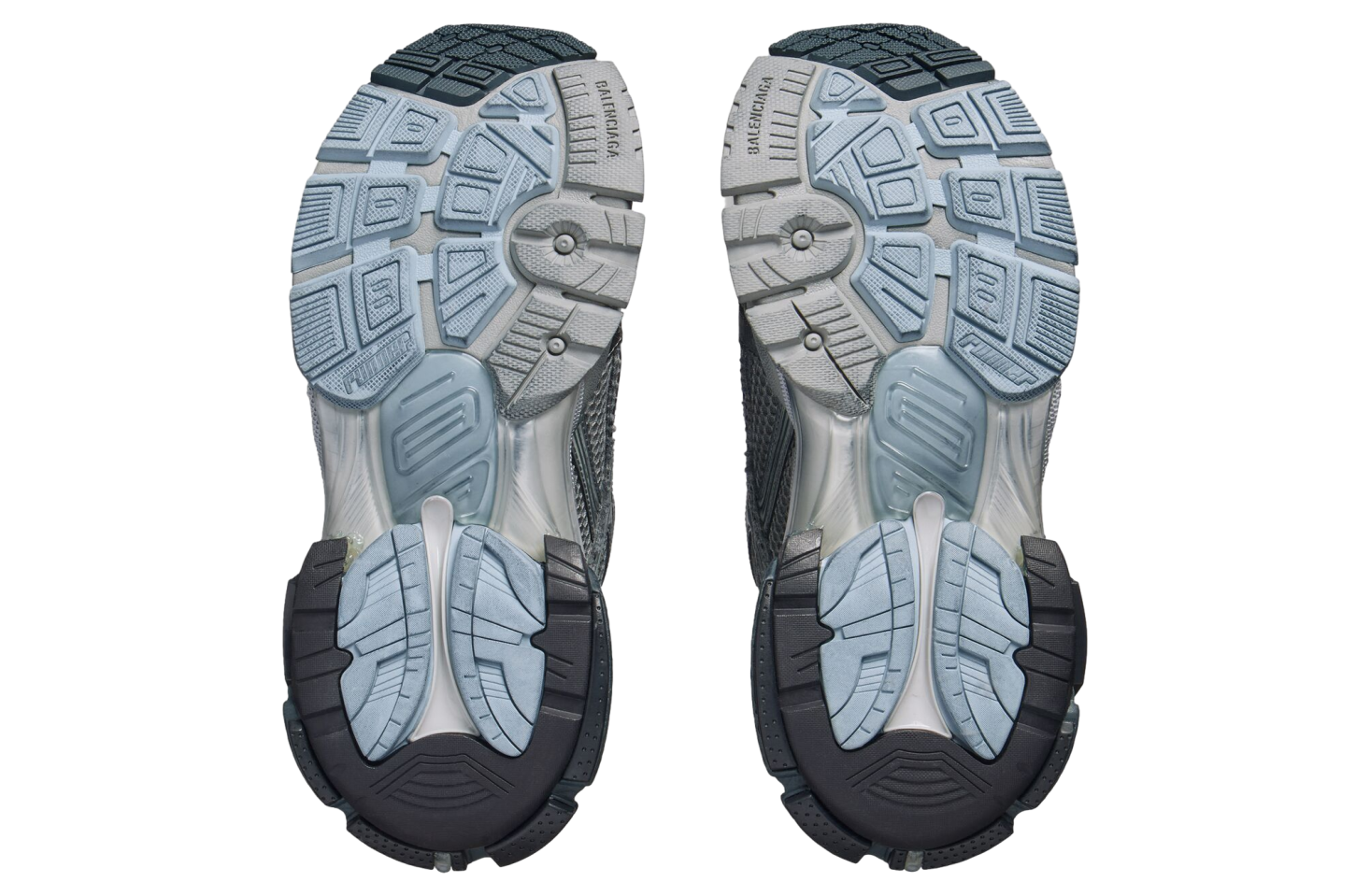 BALENCIAGA RUNNER IN GREY / NAVY