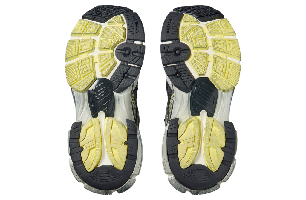 BALENCIAGA RUNNER IN GREY / YELLOW