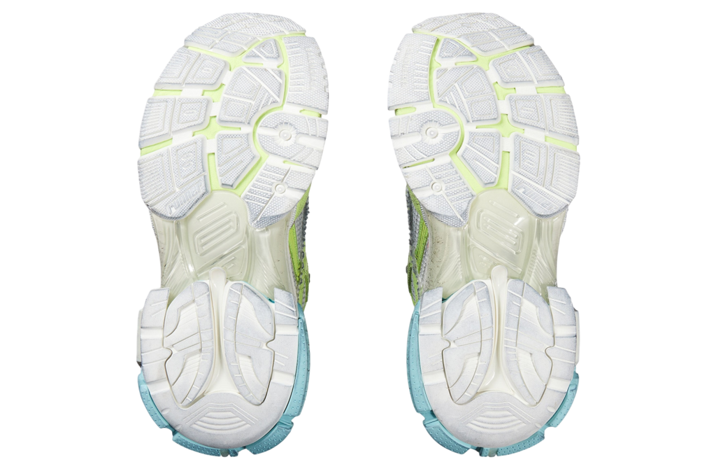 BALENCIAGA RUNNER MARATHON SNEAKER IN WHITE/ACID